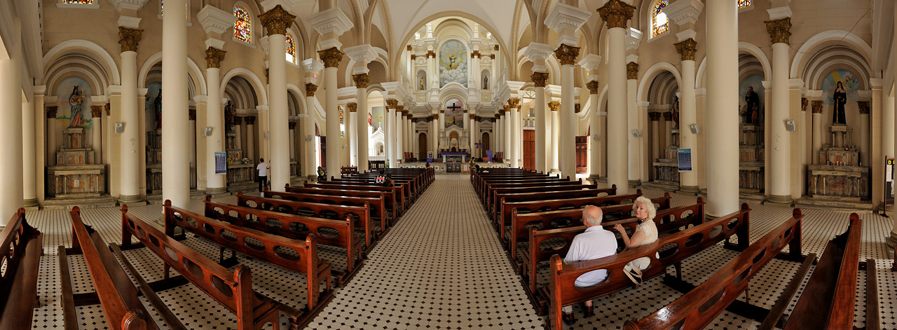 Interior of the 'Catedral de São Sebastião', Ilhéus