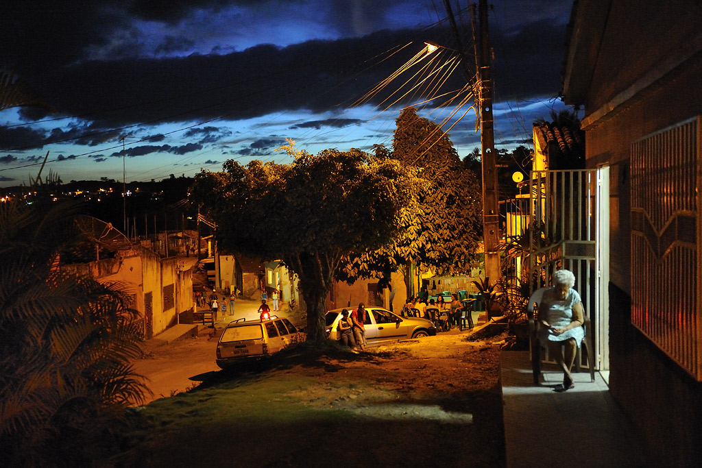 Evening scene in Ferradas