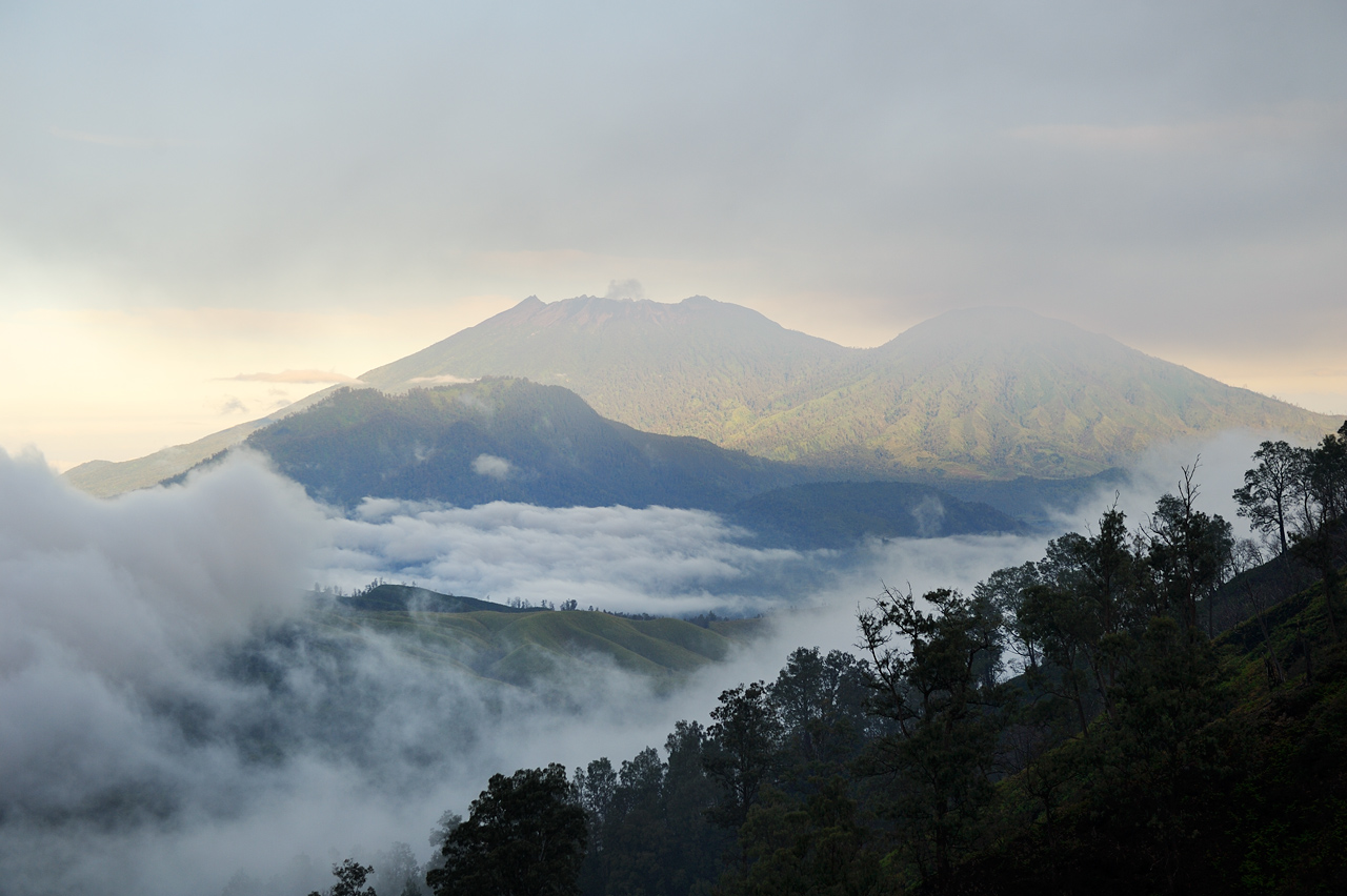 Nachbarvulkan „Gunung Raung“