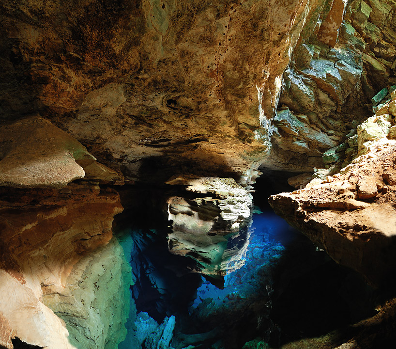 Poço Azul, Chapada Diamantina, Brasilien