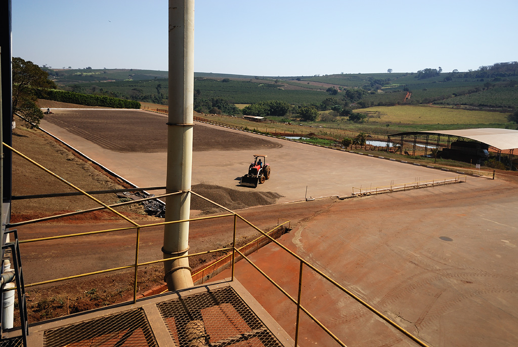 Drying areas of the Fazenda Diamantina