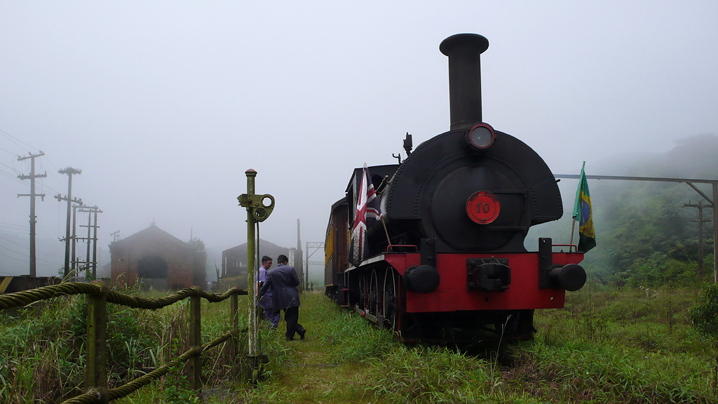 Steam railway at Paranapiacaba