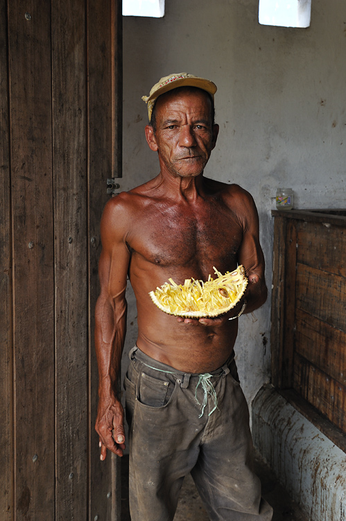 Manuel, einer der 'barcaceiros' der Farm