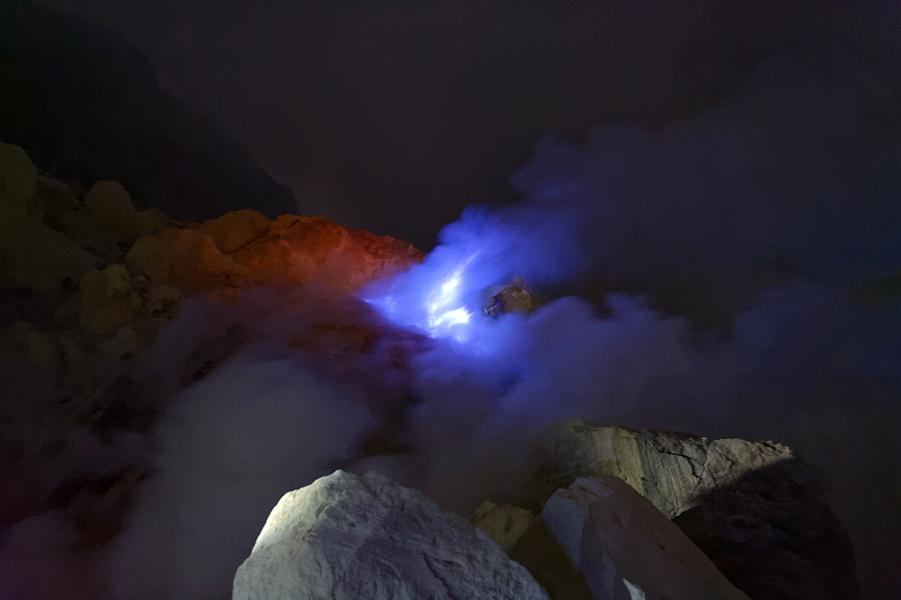 Blue Fire, Mount Ijen, Java