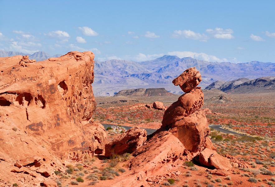 Valley of fire, USA
