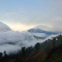 Vulkan „Gunung Raung“; Java