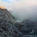 Crater of Mount Ijen, Java (Sulfur Mine)