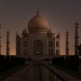 Taj Mahal by night