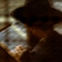 Jew studying the Torah at the Wailing Wall in Jerusalem, Israel